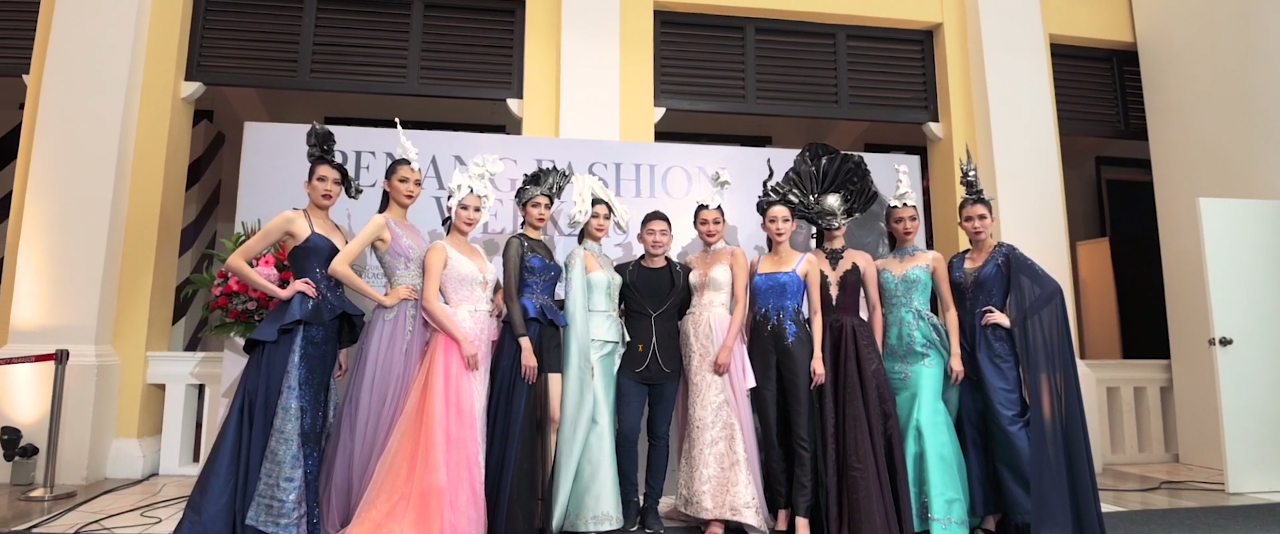 sachin and babi light blue dress 2020, 6 March: Celebrating the 20th St. Patrick's Day Ball in Penang